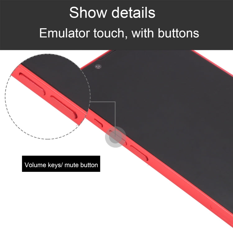 For iPhone 14 Black Screen Non-Working Fake Dummy Display Model(Red) - For iPhone & iPad by PMC Jewellery | Online Shopping South Africa | PMC Jewellery | Buy Now Pay Later Mobicred