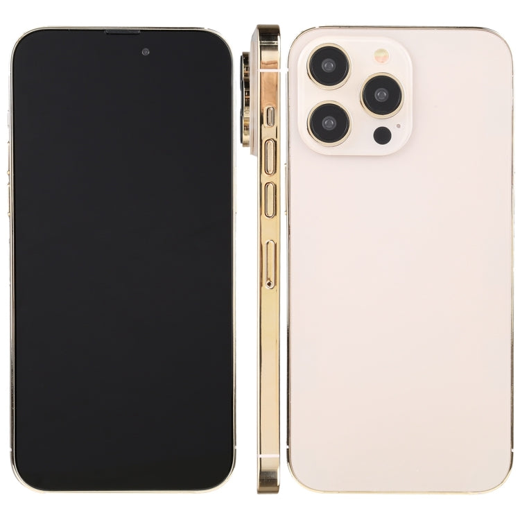 For iPhone 14 Pro Max Black Screen Non-Working Fake Dummy Display Model(Gold) - For iPhone & iPad by PMC TechLife | Online Shopping South Africa | PMC TechLife