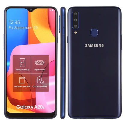 For Galaxy A20s Original Color Screen Non-Working Fake Dummy Display Model (Dark Blue) - For Galaxy by PMC Jewellery | Online Shopping South Africa | PMC Jewellery | Buy Now Pay Later Mobicred