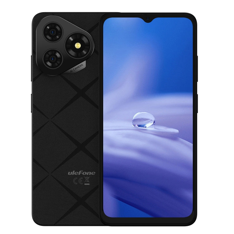 Ulefone Note 19, 3GB+32GB, Face ID & Side Fingerprint, 6.56 inch Android 14 Go Unisoc T603 Octa Core, Network: 4G, Dual SIM, OTG (Black) - Ulefone by Ulefone | Online Shopping South Africa | PMC Jewellery | Buy Now Pay Later Mobicred