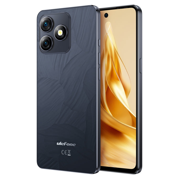 Ulefone Note 18 Pro, 6GB+256GB, Face ID & Side Fingerprint, 6.78 inch Android 14 MediaTek Helio G91 MTK6769 Octa Core, Network: 4G, Dual SIM, OTG, NFC (Lustrous Black) - Ulefone by Ulefone | Online Shopping South Africa | PMC Jewellery | Buy Now Pay Later Mobicred