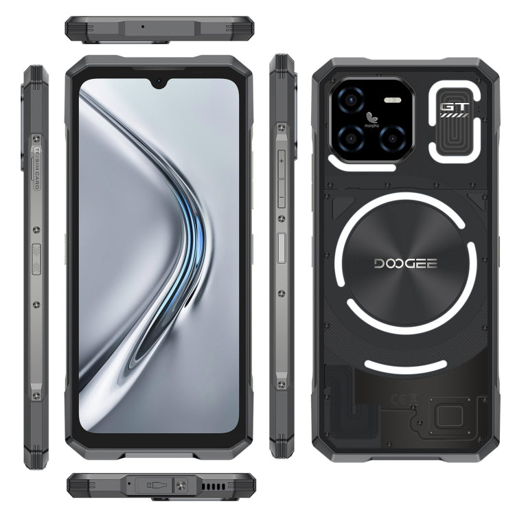 DOOGEE Blade GT 5G Rugged Phone, 12GB+256GB, 6.72 inch Android 14 Dimensity 7050 Octa Core, Network: 5G, OTG, NFC, LED Light Effect (Black) - DOOGEE by DOOGEE | Online Shopping South Africa | PMC Jewellery | Buy Now Pay Later Mobicred