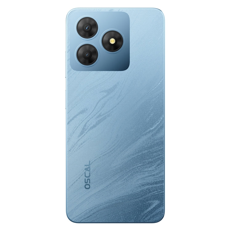 Blackview Oscal FLAT 2, 4GB+128GB, 6.6 inch Android 14 Unisoc T606 Octa Core, Network: 4G (Ripple Blue) - Blackview by Blackview | Online Shopping South Africa | PMC Jewellery | Buy Now Pay Later Mobicred