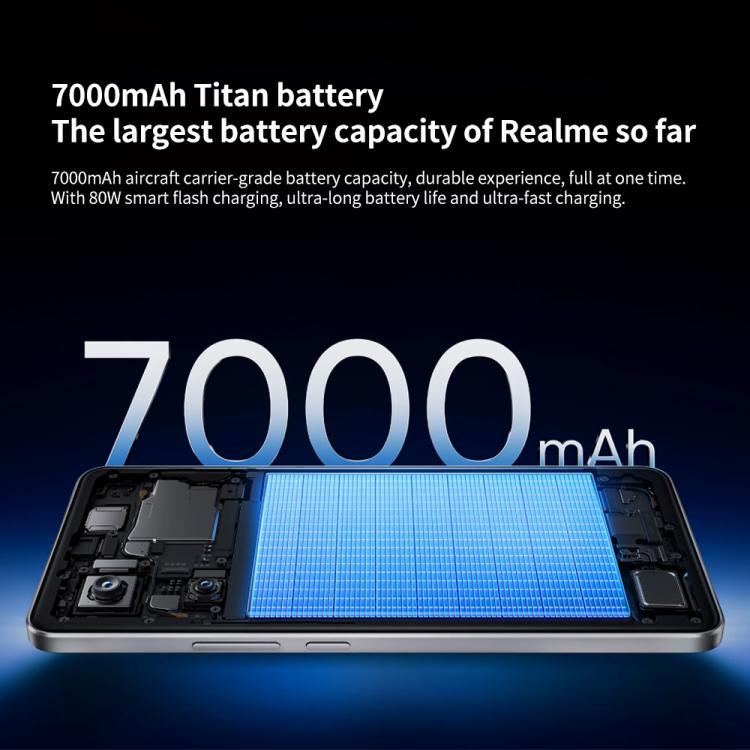 Realme Neo7, 16GB+512GB, 6.78 inch Android 15 / Realme UI 6.0 MediaTek Dimensity 9300+ Octa Core, NFC, Network: 5G, Support Google Play (Black) - free shipping - PMc TechLife - Order now!