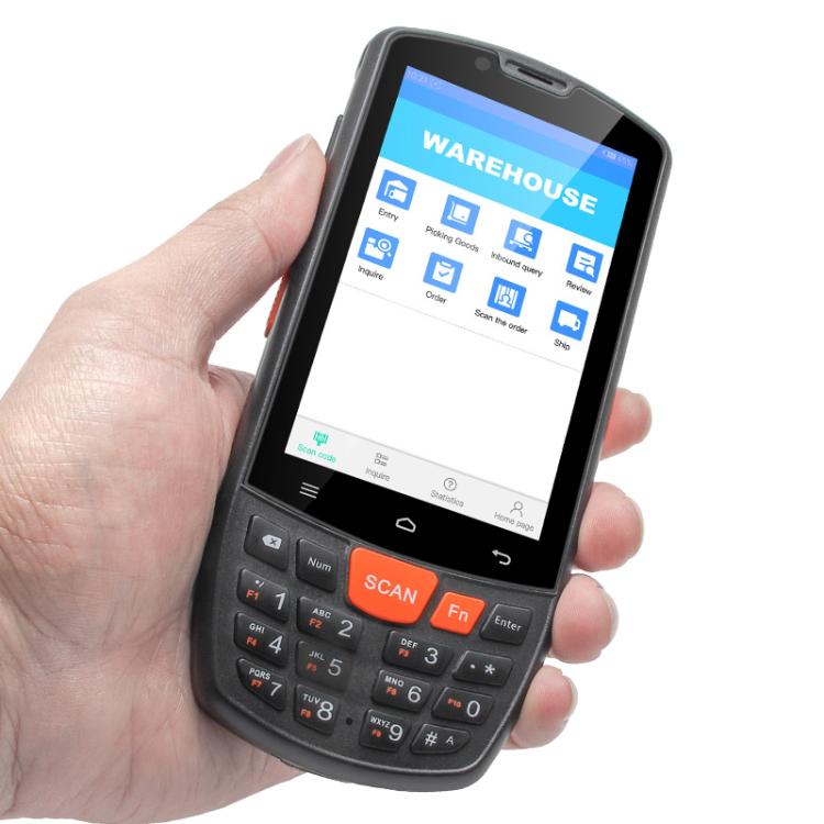 UNIWA HS006 Industrial PDA QR Code Scanner, 2GB+16GB, 4.0 inch Android 11 MediaTek MT6762 Octa Core, NFC, Network: 4G (EU Plug) - free shipping - PMc TechLife - Order now!