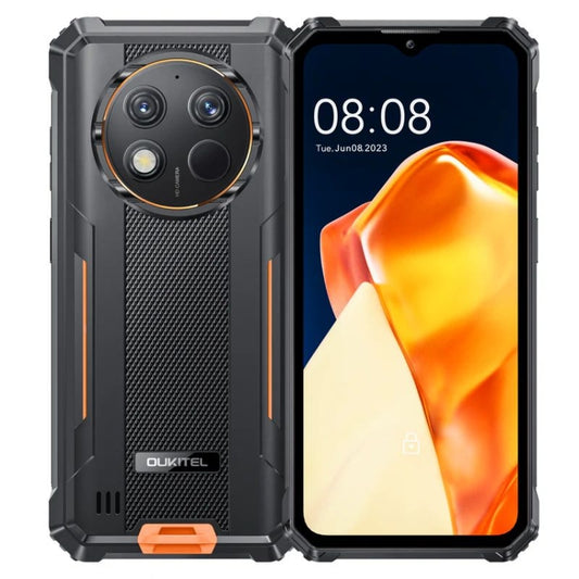 Oukitel G1 Rugged Phone, 6GB+256GB, Fingerprint Identification, 6.52 inch Android 14 T606 Octa Core, NFC, OTG, Network: 4G (Orange) - OUKITEL by OUKITEL | Online Shopping South Africa | PMC Jewellery | Buy Now Pay Later Mobicred