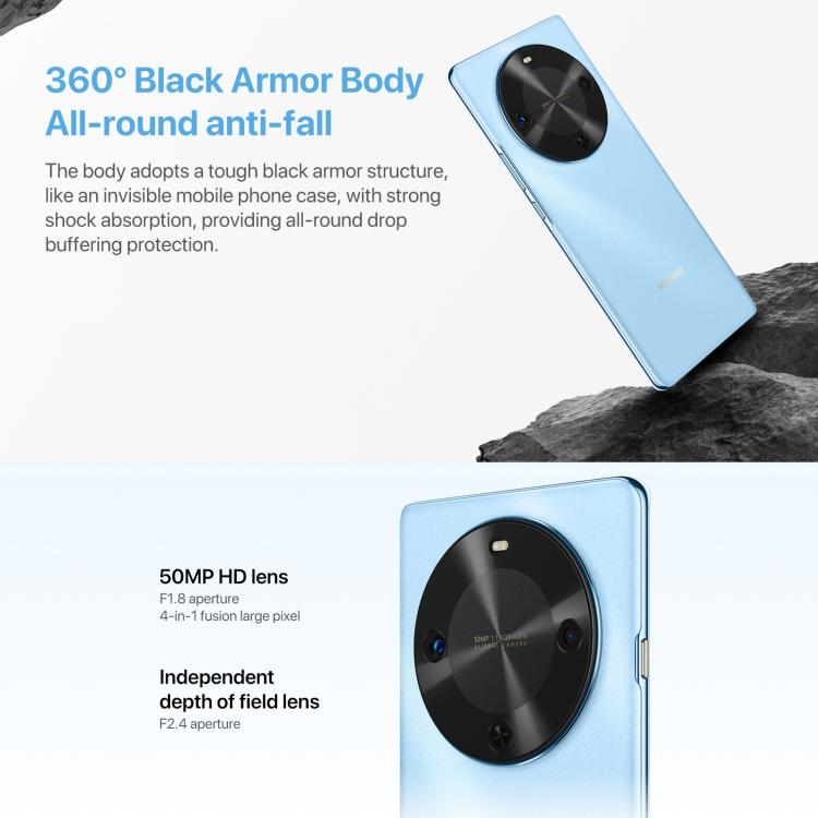 HUAWEI Enjoy 70X Vitality Edition, 8GB+128GB, Screen Fingerprint Identification, 6.78 inch HarmonyOS 4.2 Octa Core, OTG, Not Support Google Play (Blue) - free shipping - PMc TechLife - Order now!
