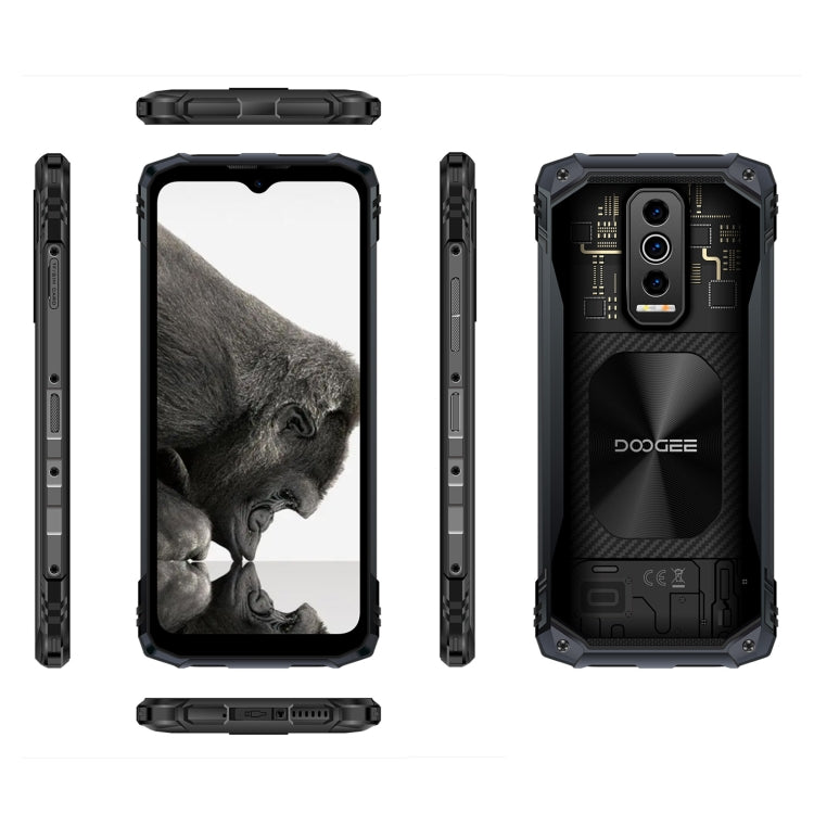 [HK Warehouse] DOOGEE Blade 10 Ultra, 8GB+256GB, Fingerprint Identification, 6.56 inch Android 14 Spreadtrum T606 Octa Core, Network: 4G, OTG, NFC (Black) - DOOGEE by DOOGEE | Online Shopping South Africa | PMC Jewellery | Buy Now Pay Later Mobicred