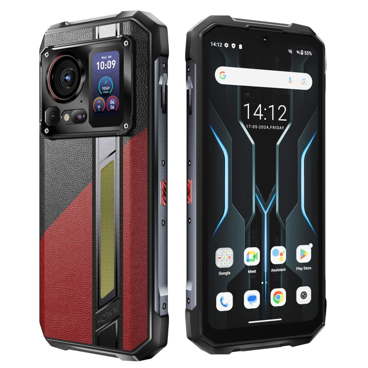 HOTWAV Hyper 7 Pro Rugged Phone, 16GB+256GB, 10800mAh, 6.6 inch Android 14 MediaTek Dimensity 7050 5G, Network: 5G, OTG, NFC (Red) - Other by HOTWAV | Online Shopping South Africa | PMC Jewellery | Buy Now Pay Later Mobicred