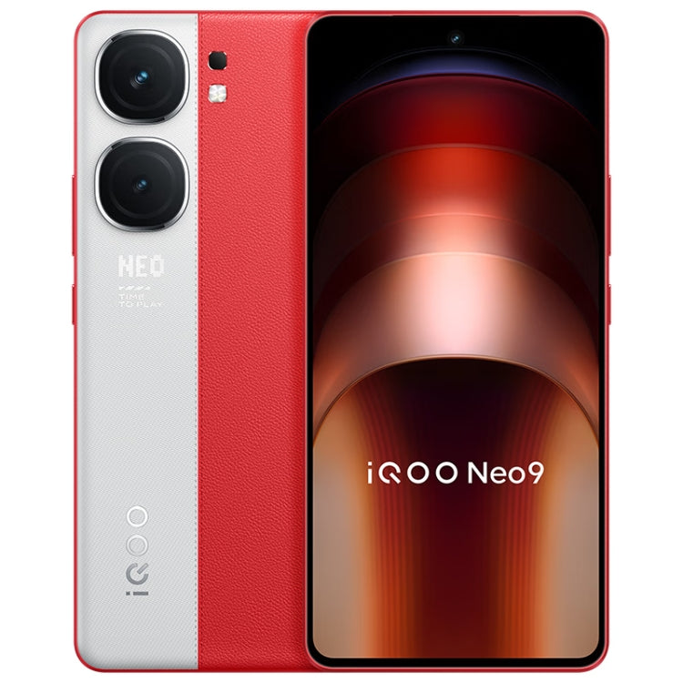 vivo iQOO Neo9, Dual Back Cameras, 12GB+256GB, Face ID / Fingerprint Identification, 6.78 inch Android 14 OriginOS 4 Snapdragon 8 Gen 2 Octa Core, OTG, NFC, Network: 5G, Support Google Play (Red) - vivo by vivo | Online Shopping South Africa | PMC Jewellery | Buy Now Pay Later Mobicred