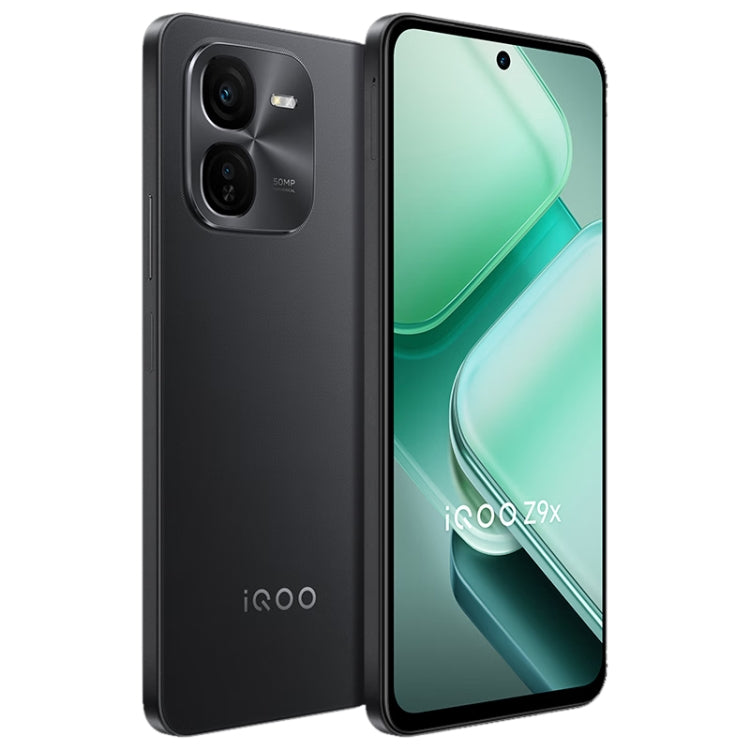 vivo iQOO Z9x, Dual Back Cameras, 8GB+128GB, Face ID Screen Fingerprint Identification, 6.72 inch Android 14.0 OriginOS 4 Snapdragon 6 Gen 1 Octa Core 2.2GHz, OTG, Network: 5G, Support Google Play (Black) - vivo by vivo | Online Shopping South Africa | PMC Jewellery | Buy Now Pay Later Mobicred