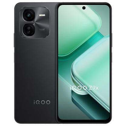 vivo iQOO Z9x, Dual Back Cameras, 8GB+256GB, Face ID Screen Fingerprint Identification, 6.72 inch Android 14.0 OriginOS 4 Snapdragon 6 Gen 1 Octa Core 2.2GHz, OTG, Network: 5G, Support Google Play (Black) - vivo by vivo | Online Shopping South Africa | PMC Jewellery | Buy Now Pay Later Mobicred