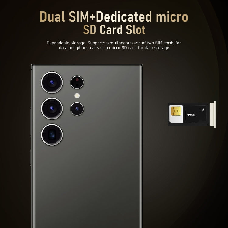 S24 Ultra / M106, 3GB+64GB, Face ID Identification, 6.75 inch Android 8.1 MTK6753 Octa Core, Network: 4G, Dual SIM (Yellow) -  by PMC Jewellery | Online Shopping South Africa | PMC Jewellery | Buy Now Pay Later Mobicred