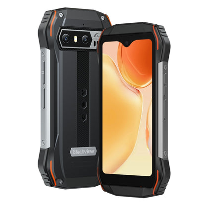 [HK Warehouse] Blackview N6000SE, IP68/IP69K/MIL-STD-810H, 4GB+128GB, 4.3 inch Android 13 MediaTek MT8788 Octa Core, Network: 4G, OTG, NFC (Orange) - Blackview by Blackview | Online Shopping South Africa | PMC Jewellery | Buy Now Pay Later Mobicred