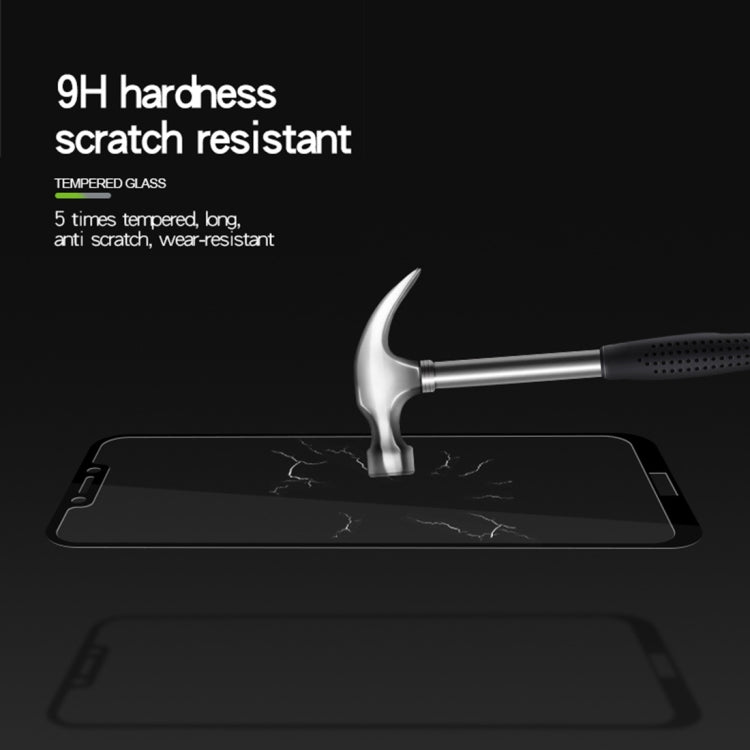 MOFI 9H Surface Hardness 2.5D Arc Edge Full Screen Tempered Glass Film for Huawei Honor Play(Black) - Honor Tempered Glass by MOFI | Online Shopping South Africa | PMC Jewellery