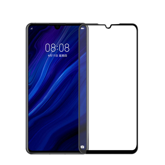 MOFI 9H 3D Explosion-proof Curved Screen Tempered Glass Film for Huawei P30 (Black) - Huawei Tempered Glass by MOFI | Online Shopping South Africa | PMC Jewellery