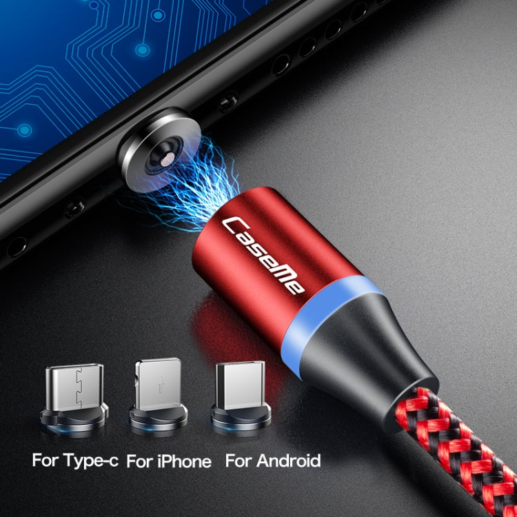 CaseMe Series 2 USB to Micro USB Magnetic Charging Cable, Length: 1m (Dark Blue) - Micro USB Cable by CaseMe | Online Shopping South Africa | PMC Jewellery | Buy Now Pay Later Mobicred