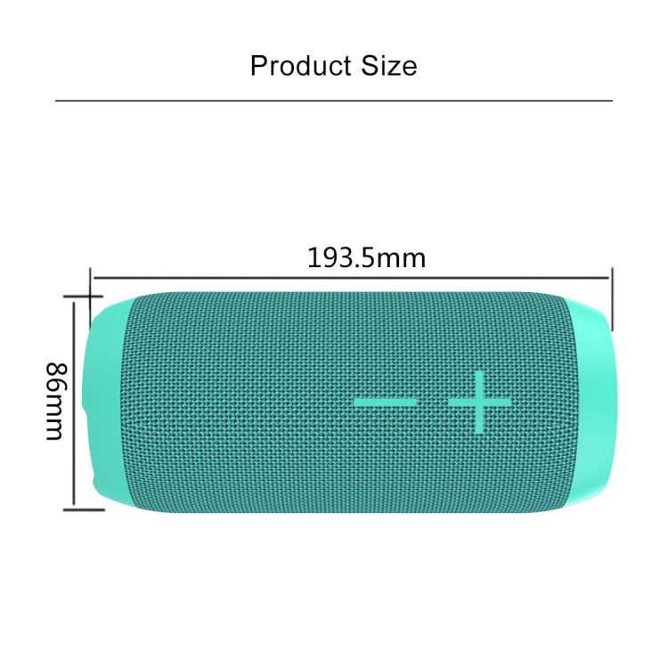 HOPESTAR P7 Mini Portable Rabbit Wireless Bluetooth Speaker, Built-in Mic, Support AUX / Hand Free Call / FM / TF(Green) - Waterproof Speaker by HOPESTAR | Online Shopping South Africa | PMC Jewellery | Buy Now Pay Later Mobicred