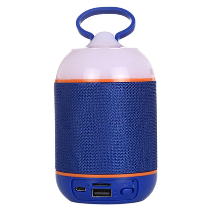 T&G TG605 Portable Stereo Wireless Bluetooth V5.0 Speaker, Built-in Mic, Support Hands-free Calls & TF Card & U Disk & AUX Audio & FM(Blue) - Desktop Speaker by T&G | Online Shopping South Africa | PMC Jewellery | Buy Now Pay Later Mobicred