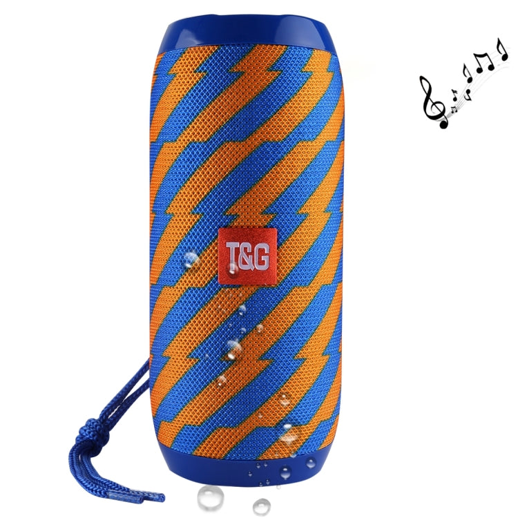 T&G TG117 Portable Bluetooth Stereo Speaker, with Built-in MIC, Support Hands-free Calls & TF Card & AUX IN & FM, Bluetooth Distance: 10m(Dark Blue) - Desktop Speaker by T&G | Online Shopping South Africa | PMC Jewellery | Buy Now Pay Later Mobicred