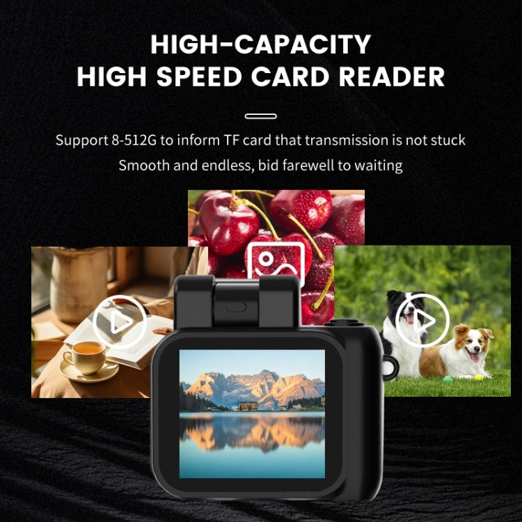 Y4000 Mini Camera 1080P HD Digital Camera with Screen Portable Retro Travel Vlog Student Small Camcorder (Black) - Video Cameras by PMC Jewellery | Online Shopping South Africa | PMC Jewellery | Buy Now Pay Later Mobicred