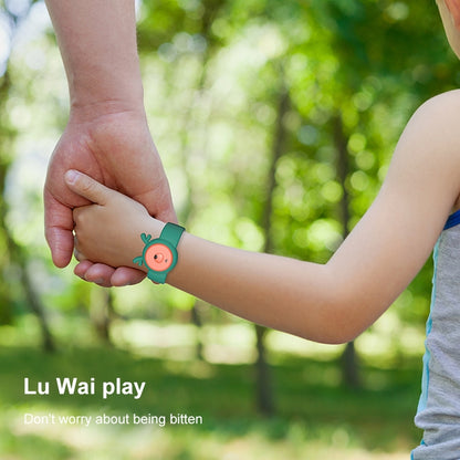 WT-M4 ABS+Silica Gel Children Mosquito Repellent Wristband (Blue) - Repellent Wristband by PMC Jewellery | Online Shopping South Africa | PMC Jewellery | Buy Now Pay Later Mobicred