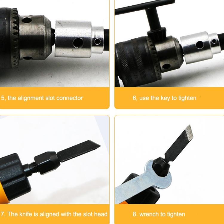 Electric Carving Knife Woodwork Tools Graver with Spanner & Flexible Shaft - Burin &Cutting Knife by PMC TechLife | Online Shopping South Africa | PMC TechLife | Buy Now Pay Later Mobicred