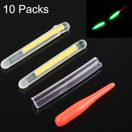 10 Packs OCEAN SUN Ultrafine Luminous Float Night Fishing Light Stick, Visibility: 15m, Size: 2.2 x 20mm - Fishing Float by PMC Jewellery | Online Shopping South Africa | PMC Jewellery | Buy Now Pay Later Mobicred