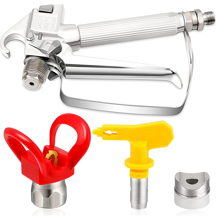 High Pressure Airless Sprayer Spray Gun & Nozzle Holder & Nozzle  Set , Paint Sprayer Sprayer Accessories (Red) - Others by PMC Jewellery | Online Shopping South Africa | PMC Jewellery