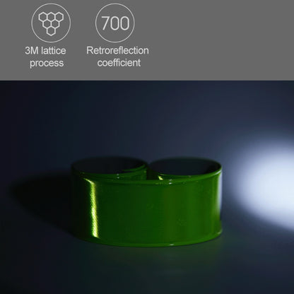 2 PCS Original Xiaomi Youpin Scotchlite Reflective Wristband Safety Reflective Wrist Belt - Wristbands by Xiaomi | Online Shopping South Africa | PMC Jewellery | Buy Now Pay Later Mobicred