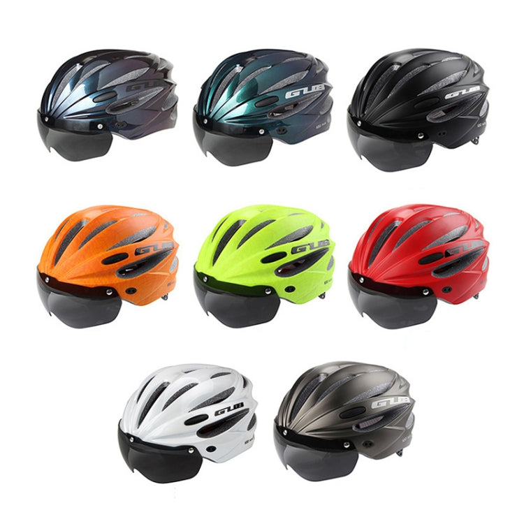 GUB K80 Plus Bike Helmet With Visor And Goggles(Gradient Purple) - free shipping - PMC TechLife - Order now!