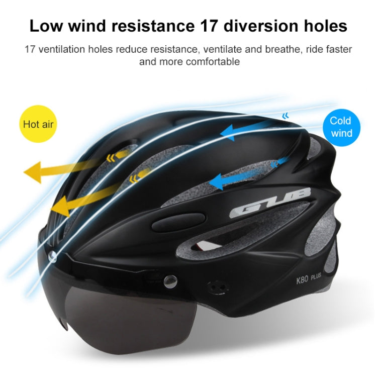 GUB K80 Plus Bike Helmet With Visor And Goggles(Fluorescent Green) - free shipping - PMC TechLife - Order now!