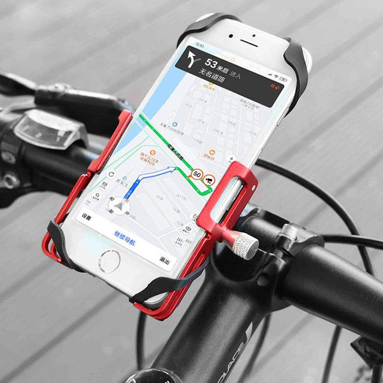 GUB P10 Aluminum Bike Phone Holder(Red) - Holders by GUB | Online Shopping South Africa | PMC Jewellery | Buy Now Pay Later Mobicred