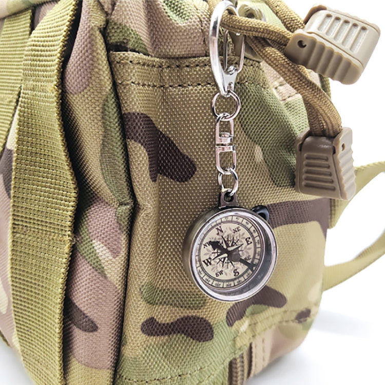 Nisa C25X Vintage Zinc Alloy Metal Compass with Keychain - Hiking Meter by PMC TechLife | Online Shopping South Africa | PMC TechLife | Buy Now Pay Later Mobicred