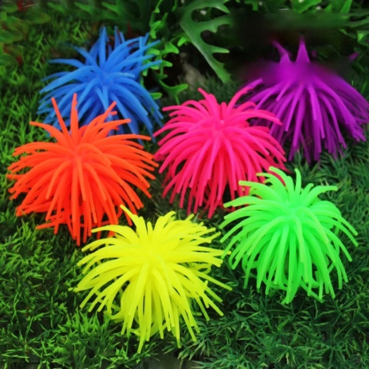 Aquarium Articles Decoration TPR Simulation Sea Urchin Ball Coral, Size: M, Diameter: 10cm(Pink) - free shipping - PMc TechLife - Order now!