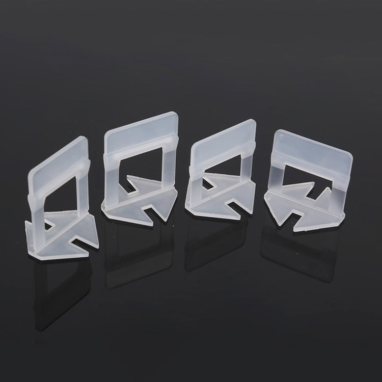 100 PCS 1.5mm Lengthen Tile Leveling System Clips Kit Wall Floor Tile Spacer Tiling Tool for Paving Locator Tool OG6480 - free shipping - PMC TechLife - Order now!