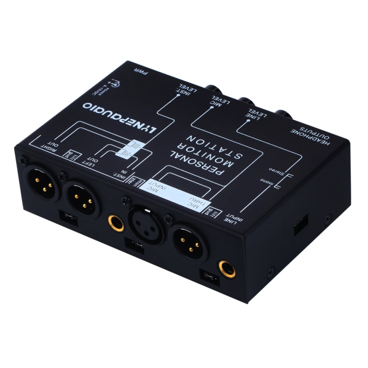 B877 3 Channel Personal Listener Headset Listening Mixer (Black) -  by PMC TechLife | Online Shopping South Africa | PMC TechLife | Buy Now Pay Later Mobicred