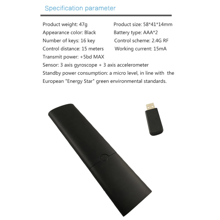Q5 2.4G RF 3D Brushed Fashion Sense Universal Voice Version Air Mouse Remote Controller - Universal by PMC TechLife | Online Shopping South Africa | PMC TechLife | Buy Now Pay Later Mobicred