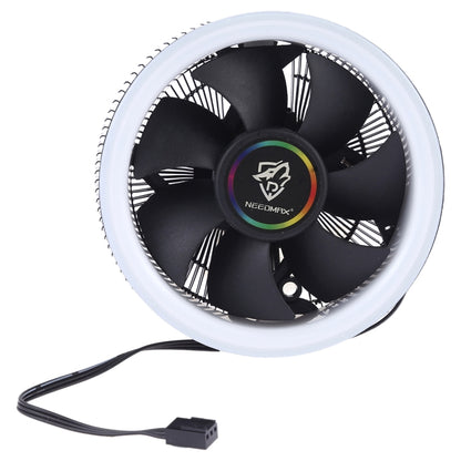 3 Pin Computer Components Chassis Fan Host Silent Cooling Fan with RGB Color Light for Intel: 1775 1366 1150 1151 1155 1156 (AMD: 754 939 AM2 AM2+ AM3 AM3+) - Fan Cooling by PMC Jewellery | Online Shopping South Africa | PMC Jewellery | Buy Now Pay Later Mobicred