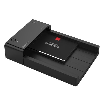 ORICO 6518US3 USB 3.0 Type-B 2.5 / 3.5 inch Tool Free HDD Docking Station External Storage Enclosure Hard Disk Box(Black) - HDD Enclosure by ORICO | Online Shopping South Africa | PMC Jewellery | Buy Now Pay Later Mobicred