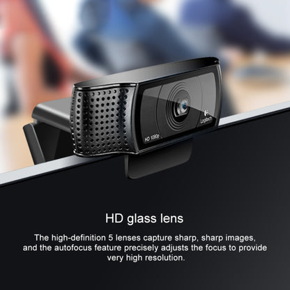 Logitech C920 Pro 1080P Live Broadcast  HD WebCam - HD Camera by Logitech | Online Shopping South Africa | PMC Jewellery | Buy Now Pay Later Mobicred