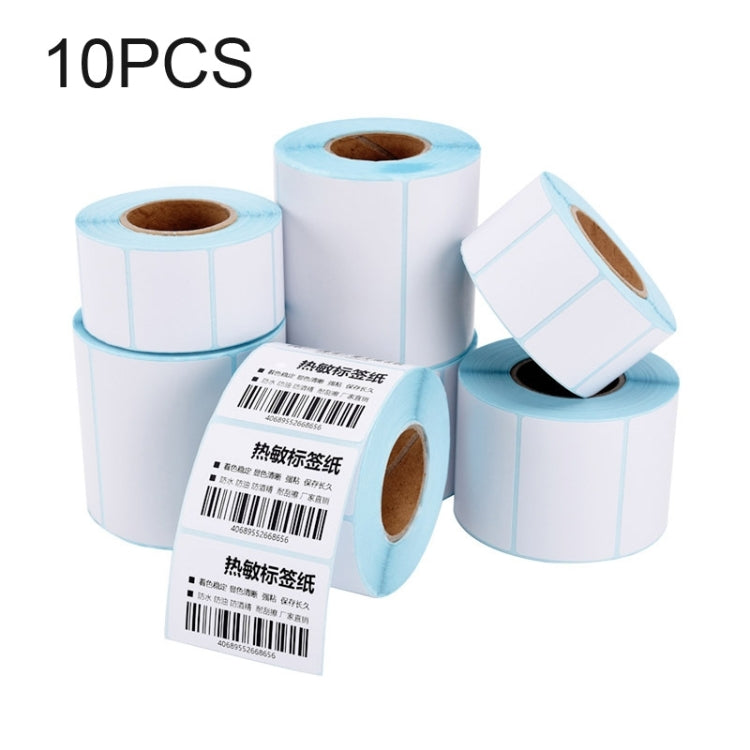 10 PCS 40x20x1500 Self-adhesive Thermal Barcode Label Paper - Printer Accessories by PMC Jewellery | Online Shopping South Africa | PMC Jewellery | Buy Now Pay Later Mobicred