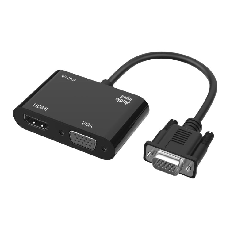 Onten 5138HV 1080P VGA to HDMI + VGA Adapter with Audio - Adapter by Onten | Online Shopping South Africa | PMC Jewellery | Buy Now Pay Later Mobicred