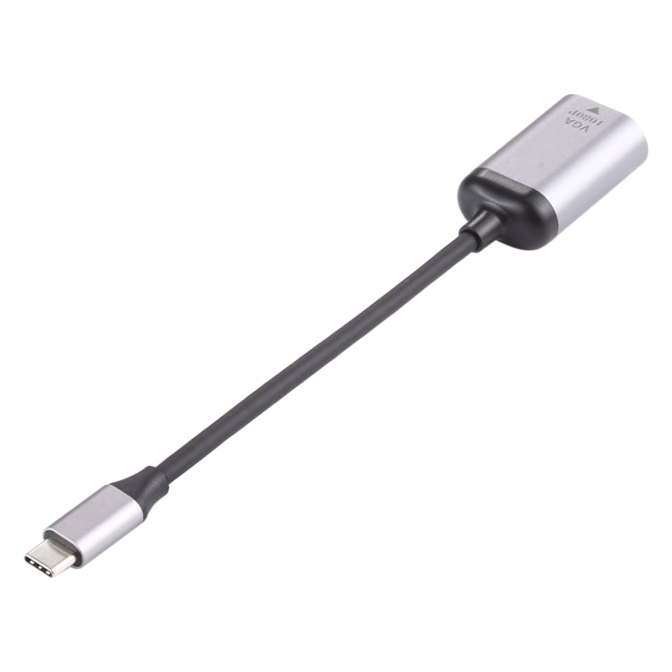 1080P VGA Female to Type-C / USB-C Male Connecting Adapter Cable - Adapter by PMC Jewellery | Online Shopping South Africa | PMC Jewellery | Buy Now Pay Later Mobicred