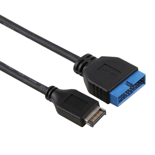 30cm USB 3.1 Type-E to USB 3.0 Motherboard 19 Pin Male Expansion Cable - USB 3.0 by PMC Jewellery | Online Shopping South Africa | PMC Jewellery