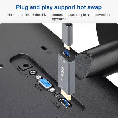 USB 3.1 Type-C / USB-C Female to HDMI Male Adapter - Cable & Adapters by PMC Jewellery | Online Shopping South Africa | PMC Jewellery | Buy Now Pay Later Mobicred