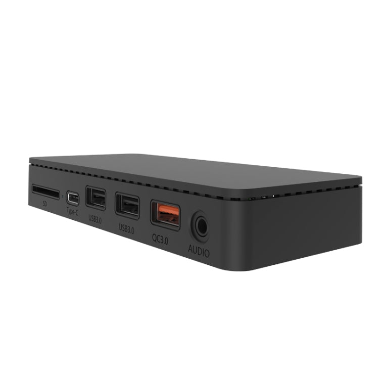 Onten OT-65002 12 in 1 Multifunctional Type-C + USB + RJ45 + HDMI Docking Station(Black) - USB HUB by Onten | Online Shopping South Africa | PMC Jewellery | Buy Now Pay Later Mobicred