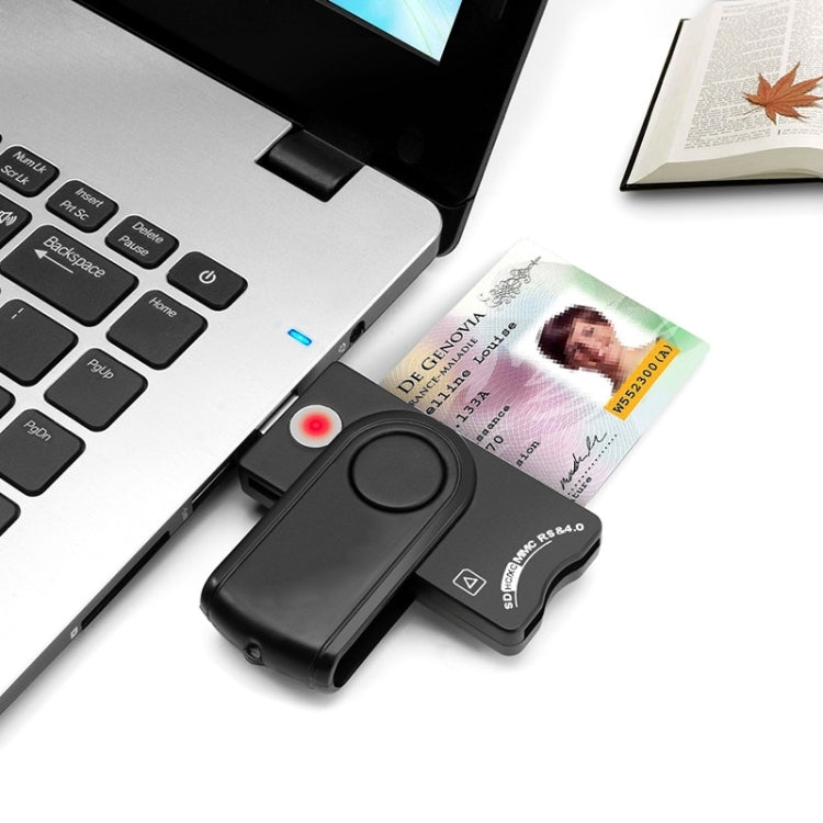 Rocketek SCR10 USB2.0 Smart Card / SD / TF / M2 / MS / SIM Card Reader - free shipping - PMC Jewellery - Order now!