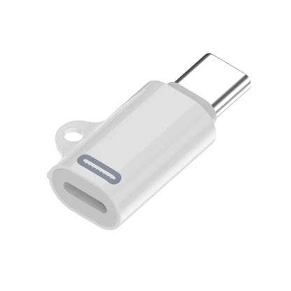 8 Pin Female to USB-C / Type-C Male Adapter Gen2, Supports PD Fast Charging for iPhone 15 Series - Converter & Adapter by PMC Jewellery | Online Shopping South Africa | PMC Jewellery | Buy Now Pay Later Mobicred