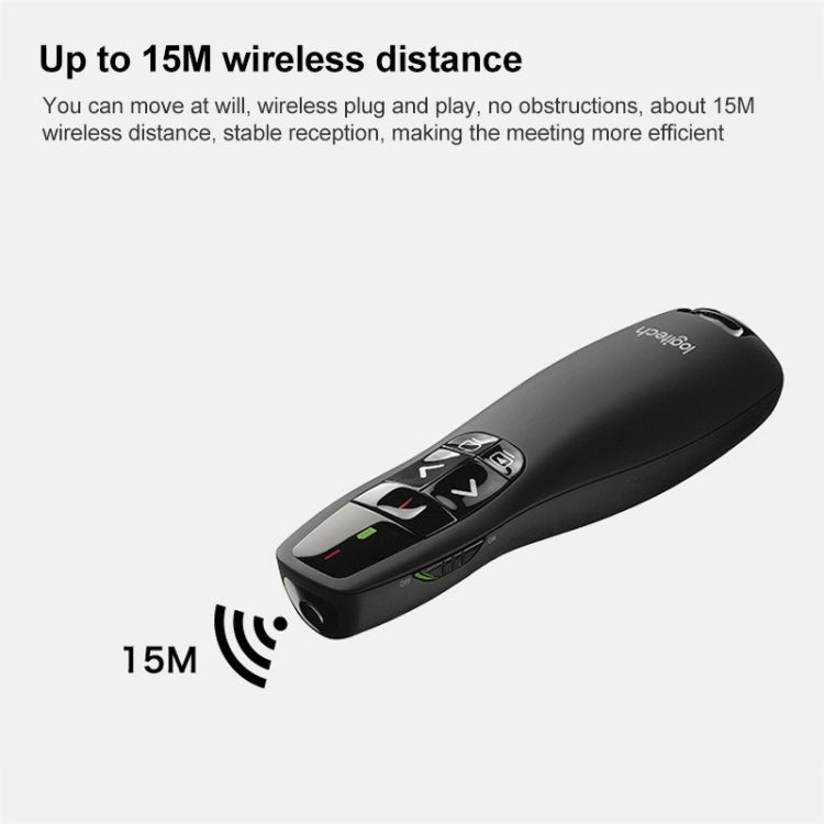 Logitech R400 2.4Ghz Wireless Presenter PPT Remote Control Pen - free shipping - PMC Jewellery - Order now!